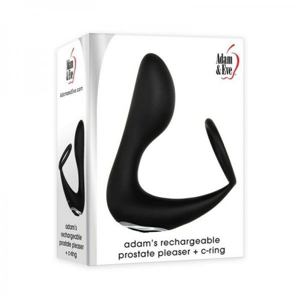 Adam & Eve Adam's Rechargeable Prostate Pleaser + C-ring