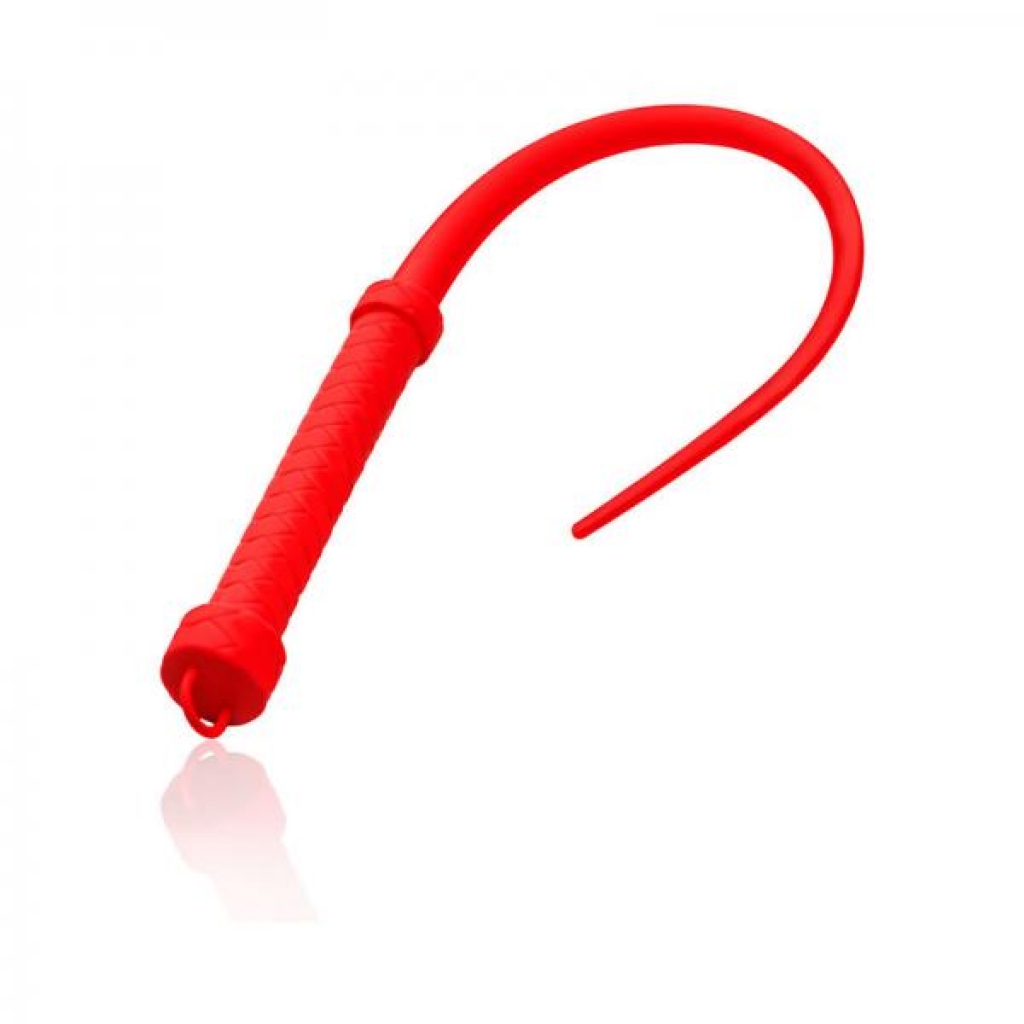 Master Series Viper Tail Silicone Whip - Red