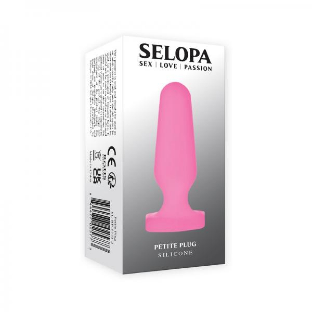 Selopa Petite Plug - Silicone Pink