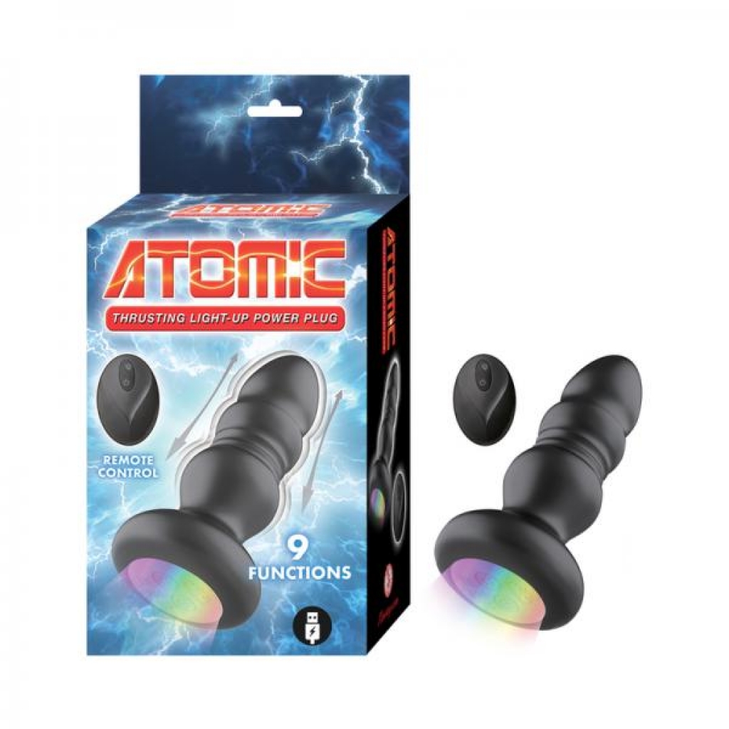 Atomic Thrusting Light-Up Power Plug - Exciting New Dimensions