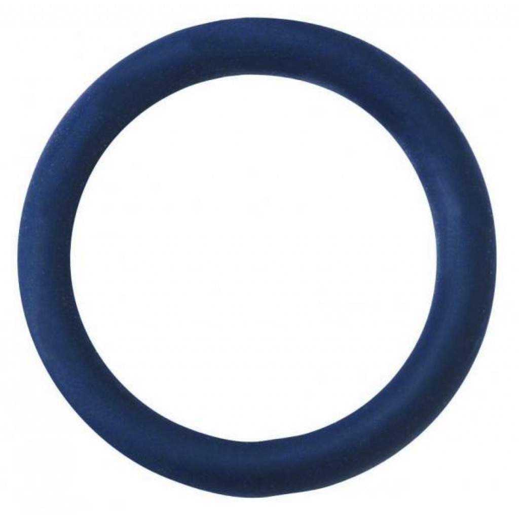 Rubber Cock Ring 1.25 Inch - Blue