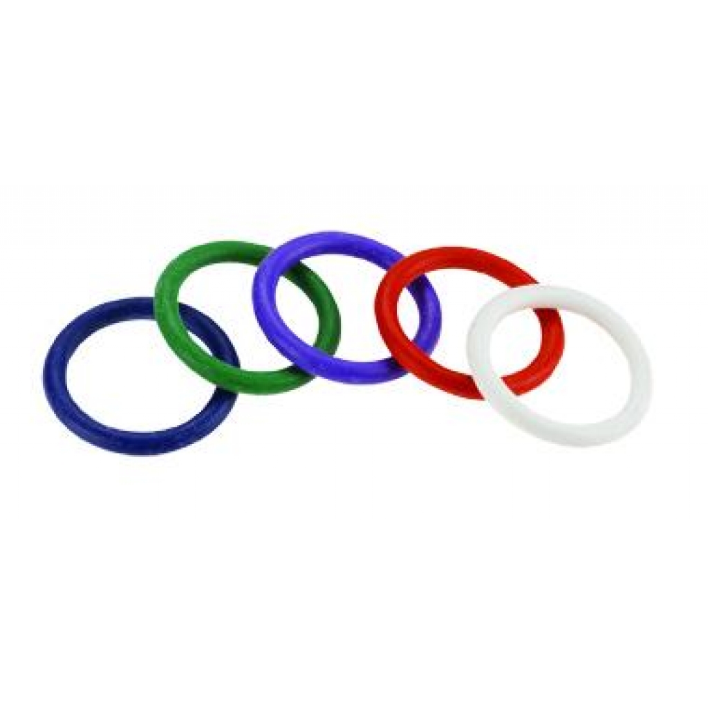 Rainbow Rubber C Ring: Fun and Functional Pleasure