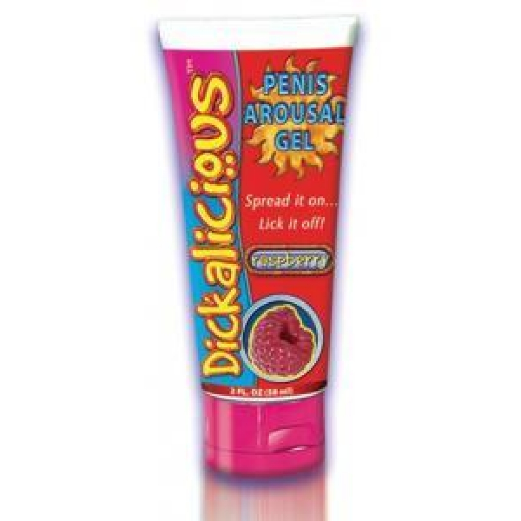 Dickalicious Raspberry Penis Arousal Gel - 2oz