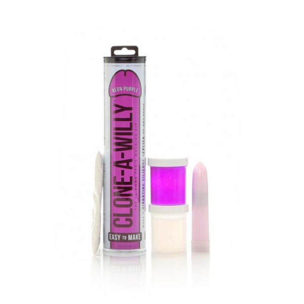 Clone A Willy Kit - Vibrating Neon Purple