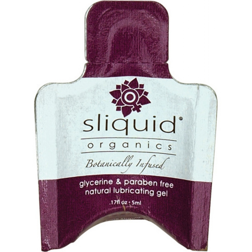 Sliquid Organics Natural Lubricating Gel - Pillow Pack