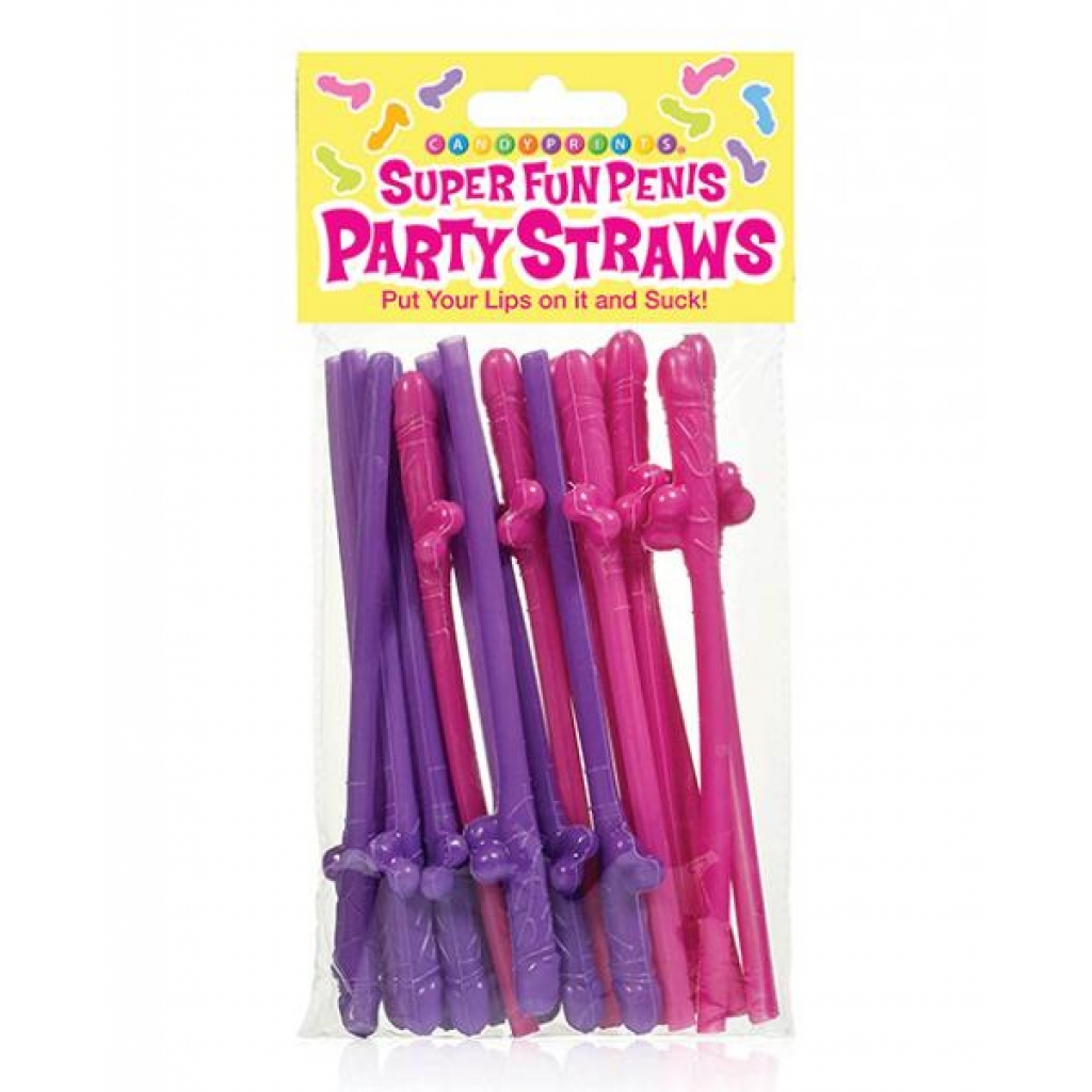 Super Fun Penis Party Straws