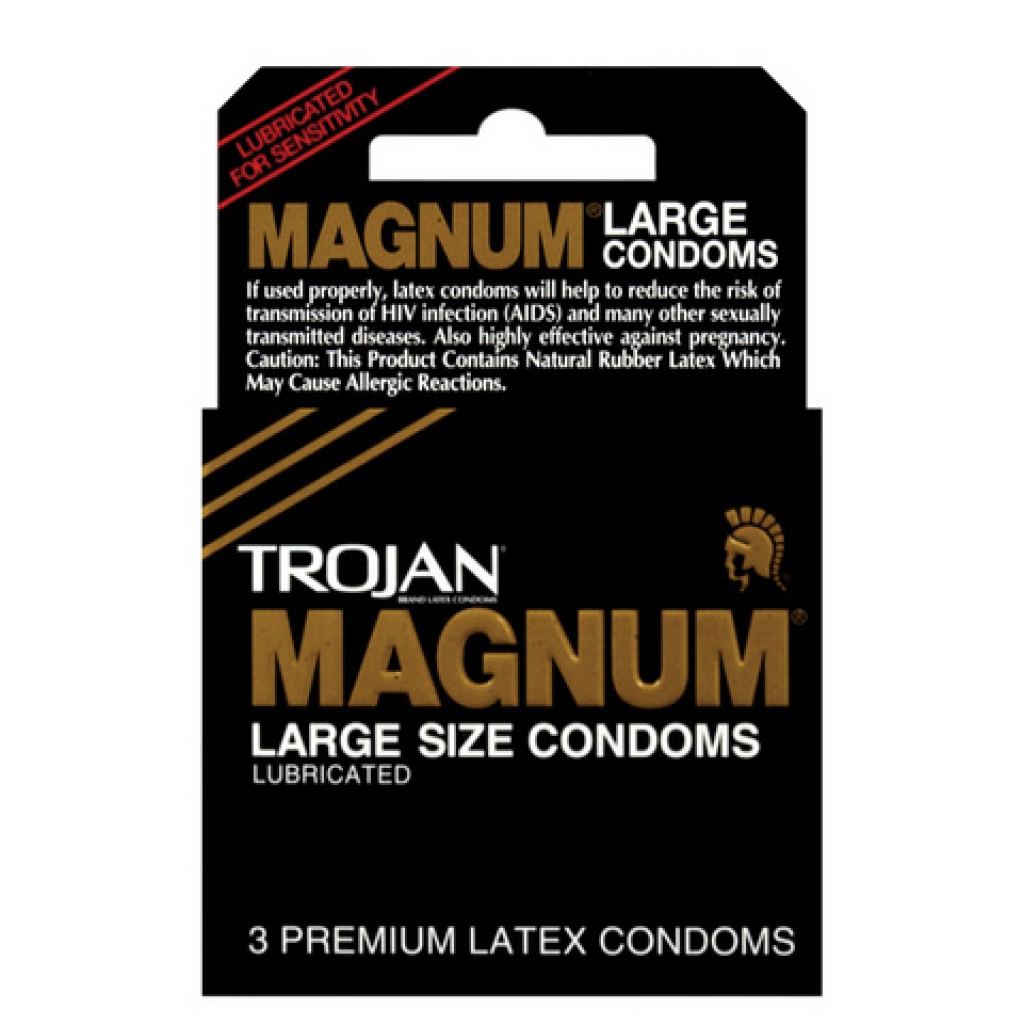 Trojan Magnum (3 Pack) - Comfort and Confidence