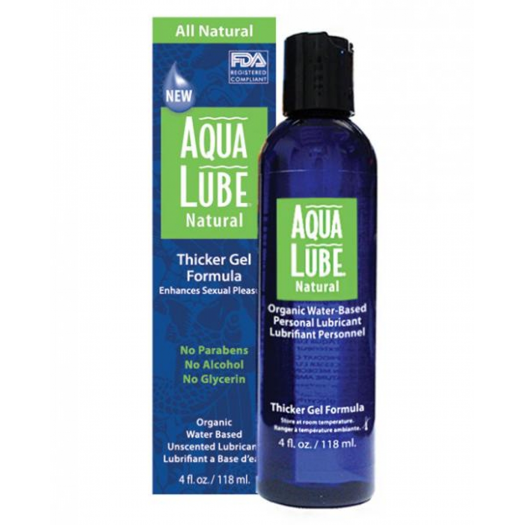 Aqua Lube Natural Gel – 4 Fluid Ounces