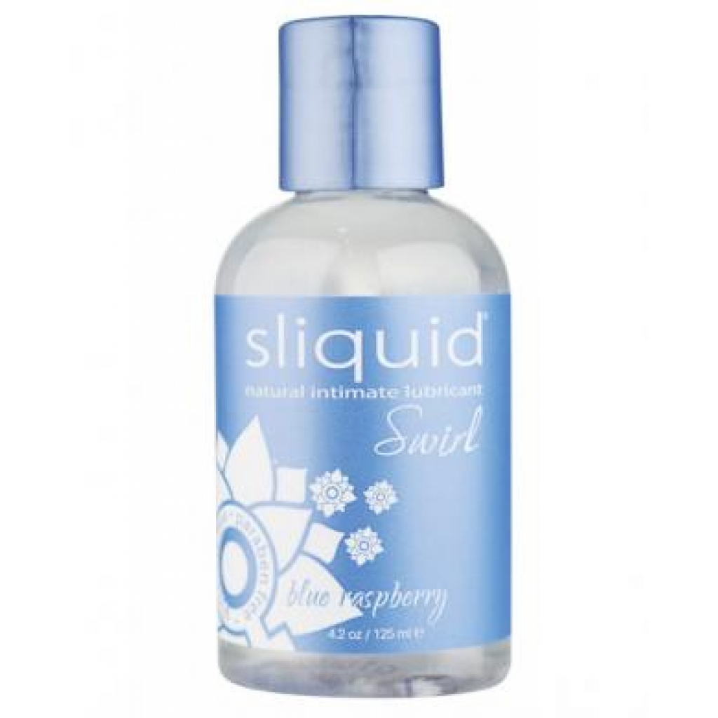 Sliquid Swirl Blue Raspberry Flavored Lubricant