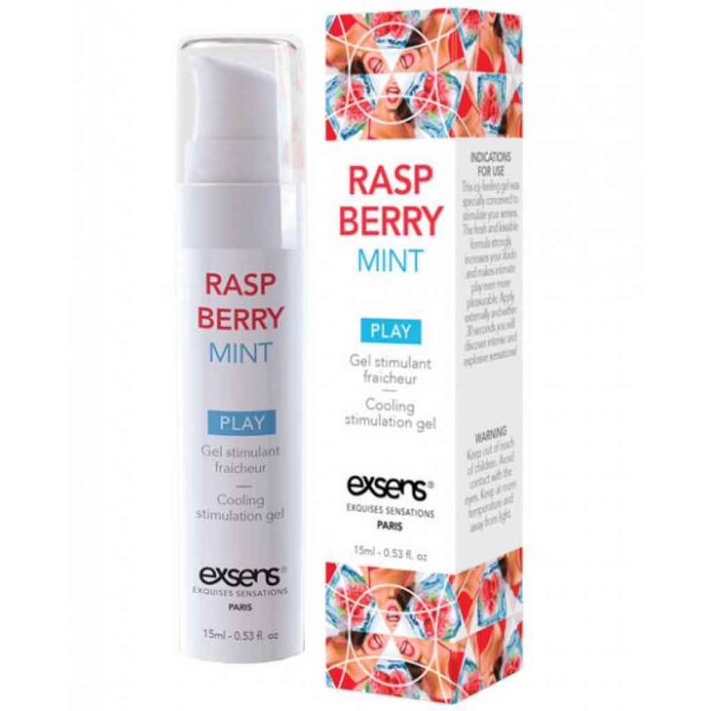 Exsens Paris Raspberry Mint Arousal Gel - 0.53oz