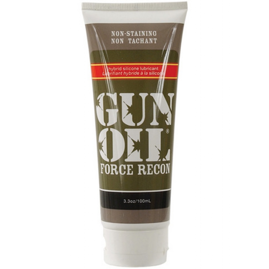 Gun Oil Force Recon Hybrid Lubricant - 3.3oz Clear Tube