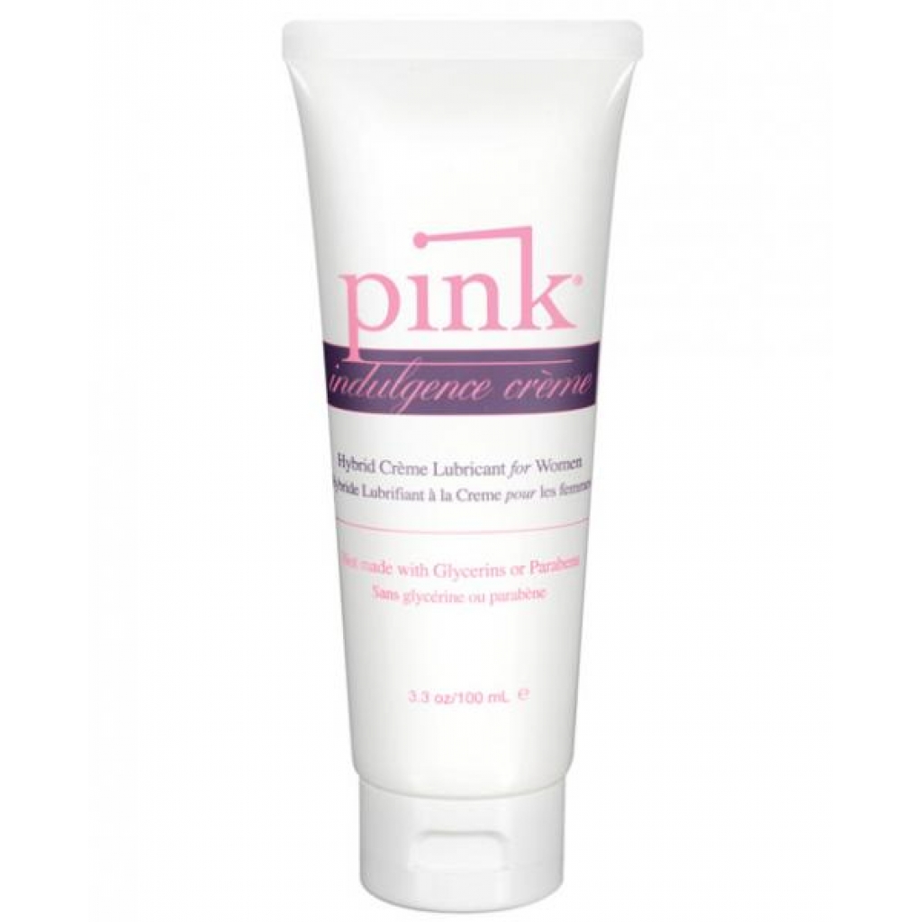 Pink Indulgence Hybrid Creme Lubricant - 3.3 oz Tube