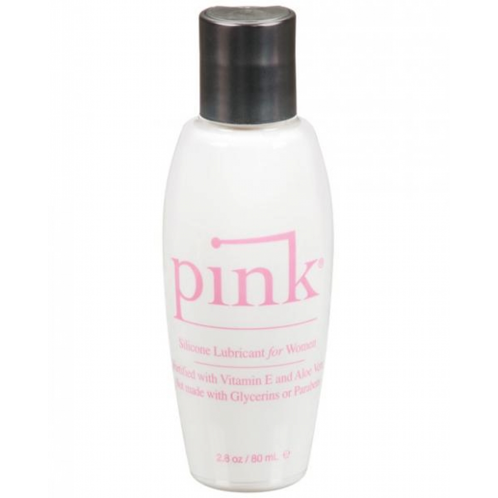 Pink Silicone Lubricant - Flip Top Bottle 2.8oz