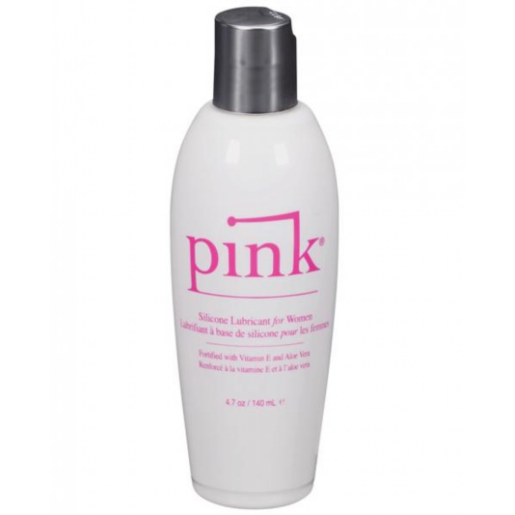 Pink Silicone Lubricant with Flip Top - 4.7oz