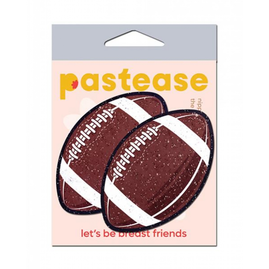 Pastease Premium Sparkly Football - Brown O/s