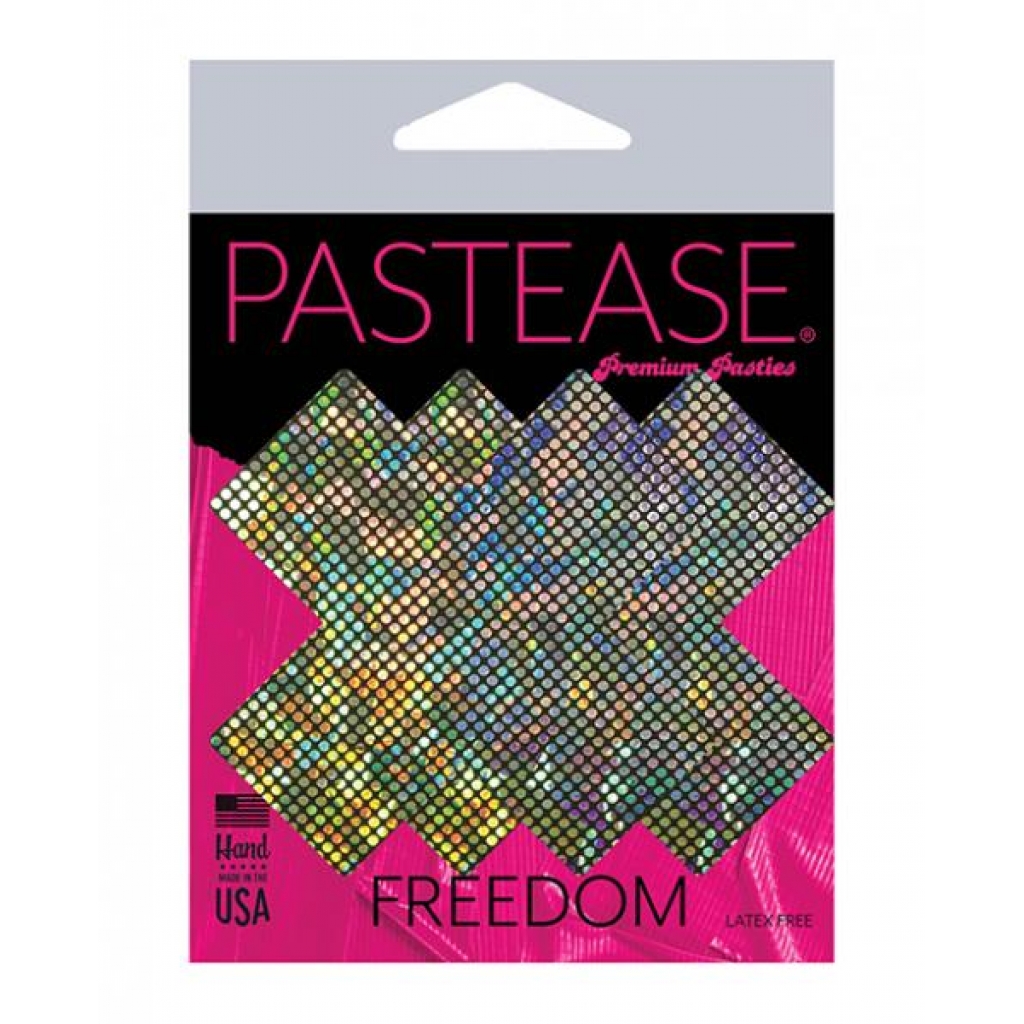 Pastease Disco Glitter Plus X - Dazzling Nipple Pasties