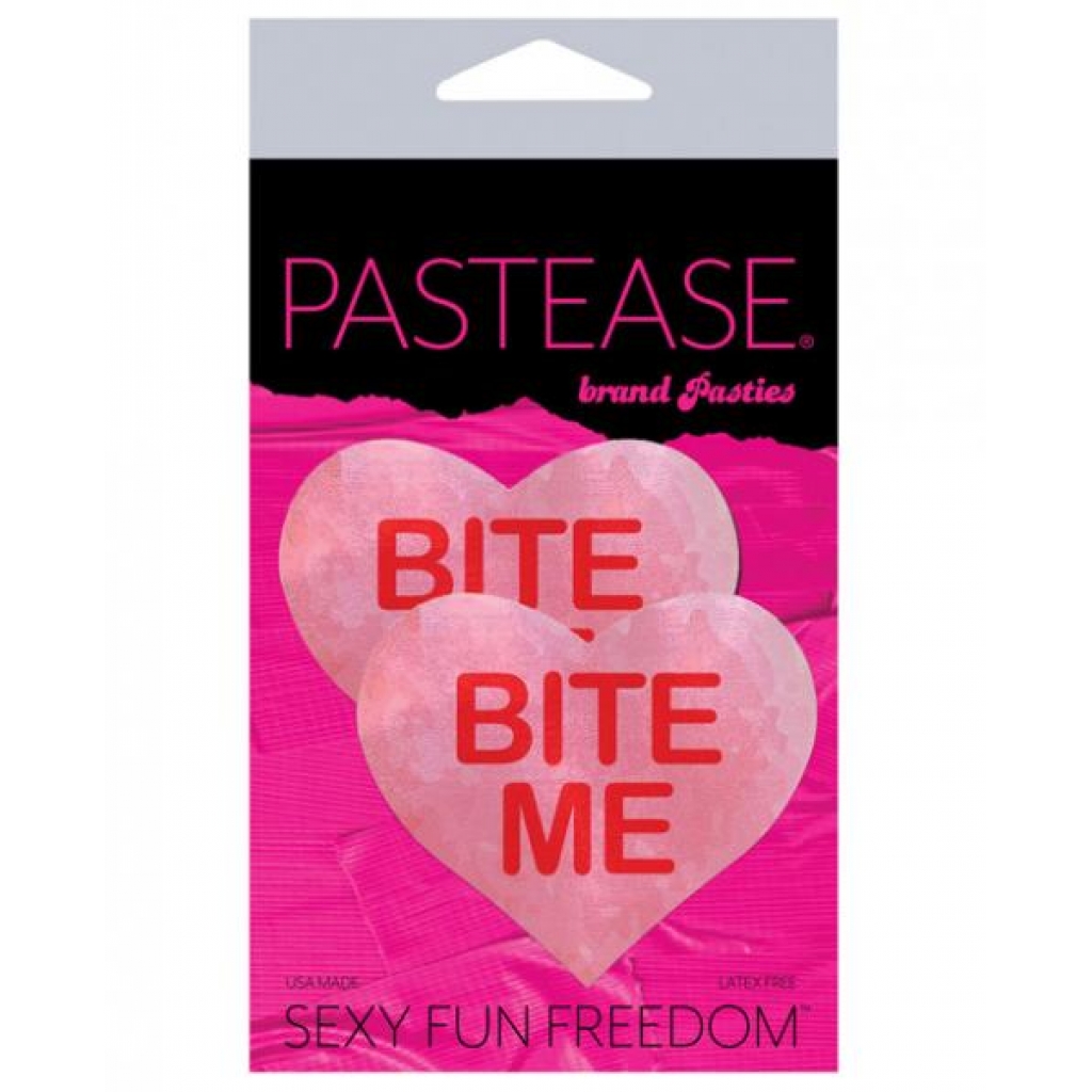 Pastease Bite Me Heart - Pink/Red