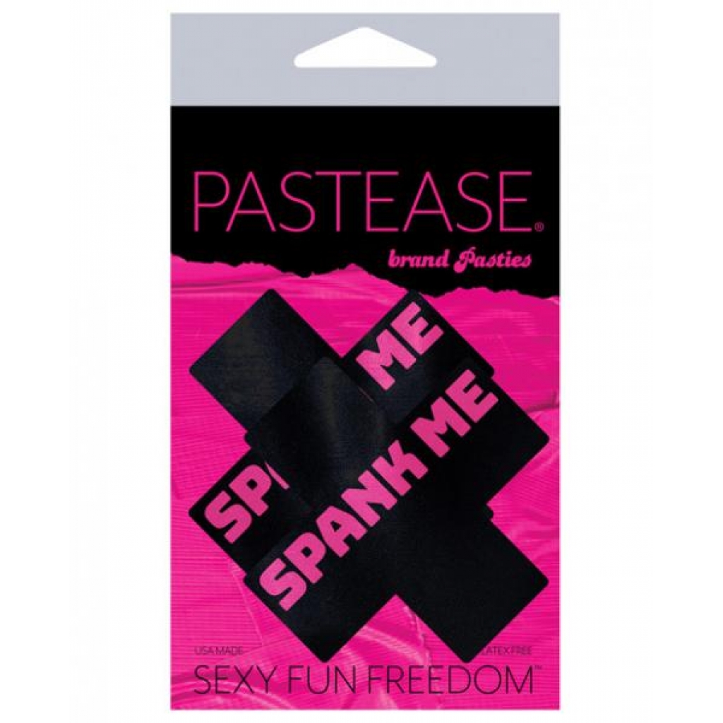 Pastease Spank Me Plus - Black/Pink