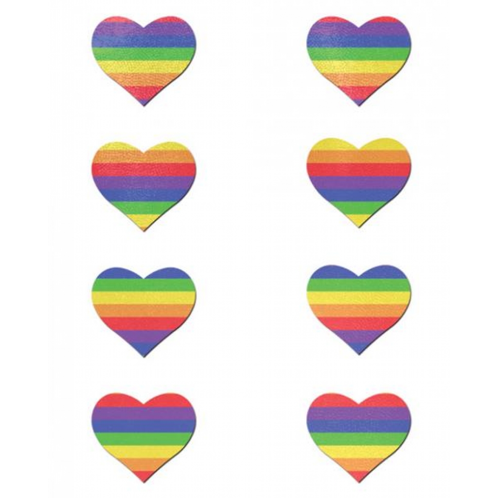 Pastease Mini Rainbow Heart - Pack of 8