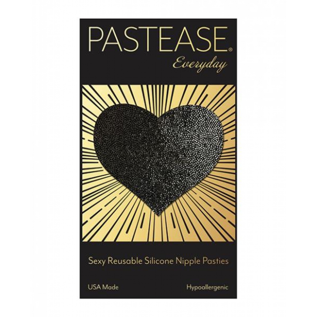 Pastease Reusable Liquid Heart - Black OS