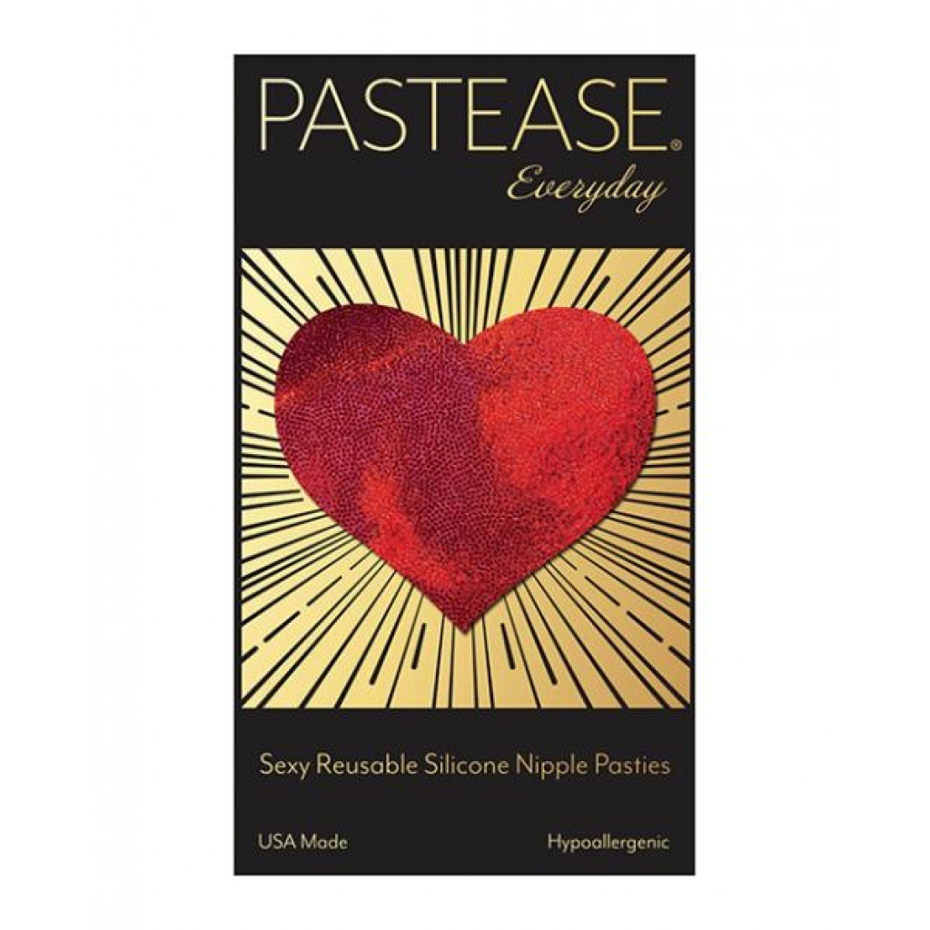 Pastease Reusable Liquid Heart - Red O/S