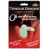 Tongue Dinger Glow in the Dark Vibrating Ring - Clear