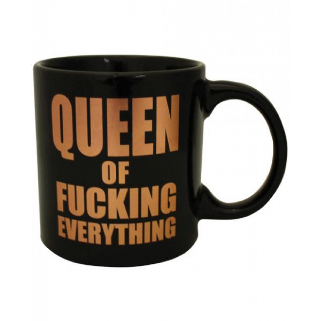 Queen of F*cking Everything Mug - Black