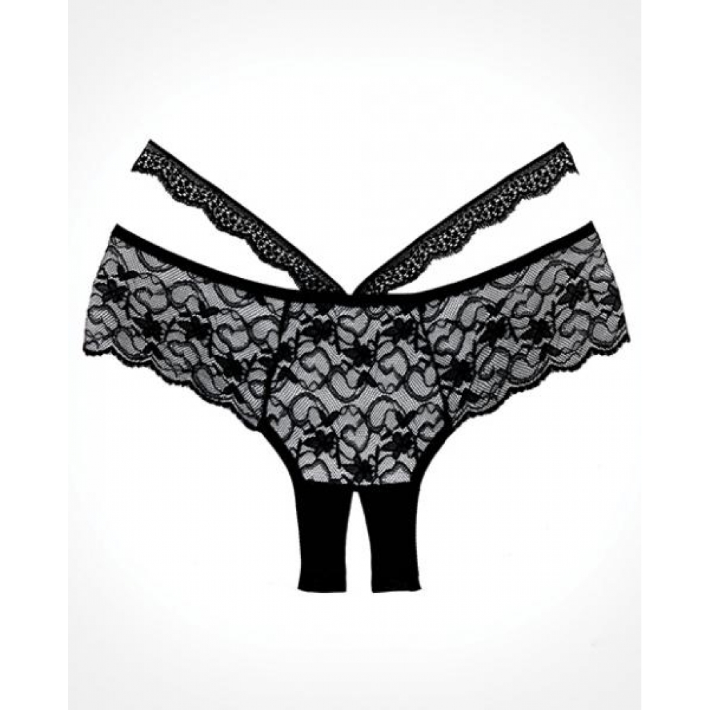 Adore Heartbreaker Panty - Black