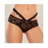 Adore Heartbreaker Panty - Black