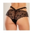 Adore Heartbreaker Panty - Black