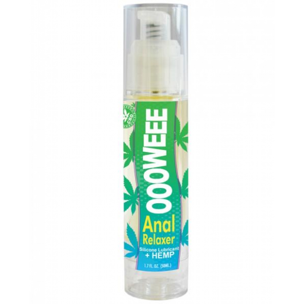 Ooowee Anal Relaxer Lubricant with Hemp Seed Oil - 1.7oz