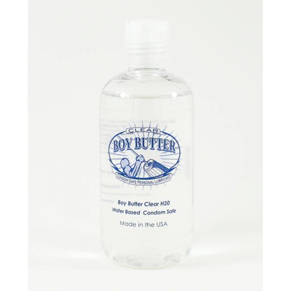 Boy Butter Clear - 8 Oz Non-Staining Water-Based Lubricant