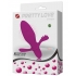 Pretty Love Fitch Anal Vibrator - Fuchsia Purple