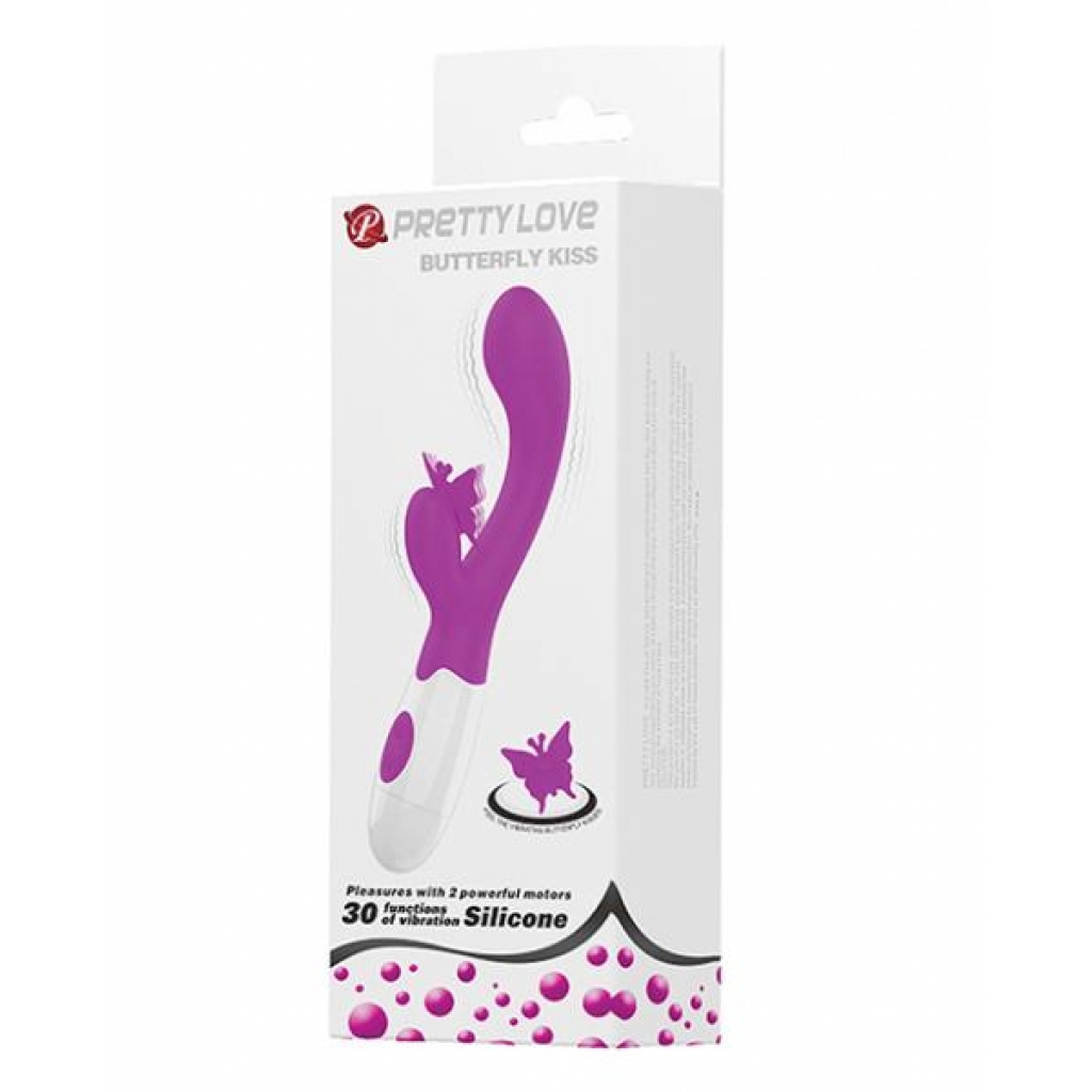 Pretty Love Butterfly Kiss Rabbit - Fuchsia Pink