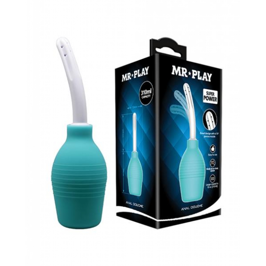 Mr. Play Anal Douche - Aqua Teal