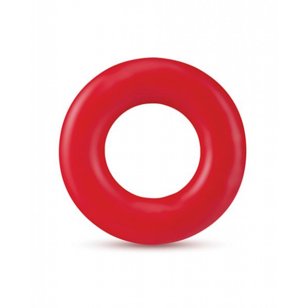 Stay Hard Donut Rings - Red Pack of 2