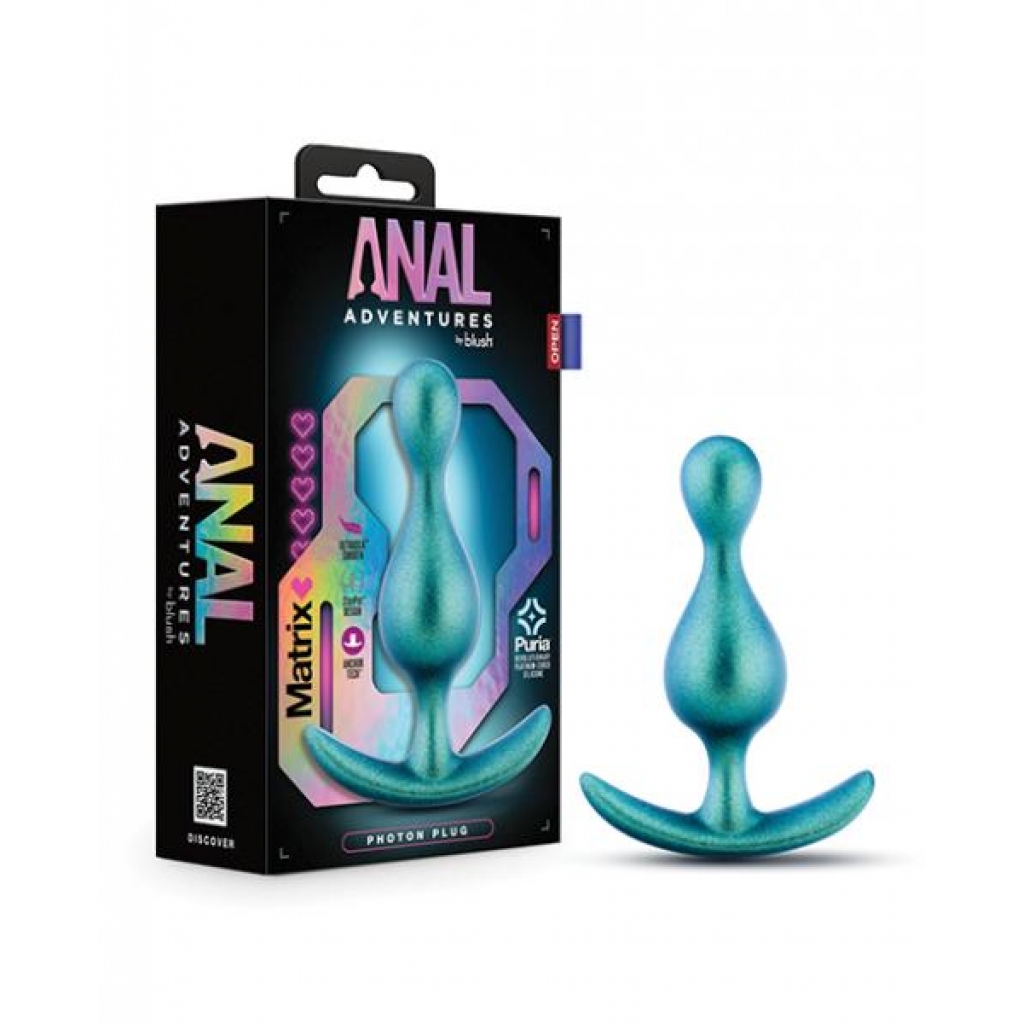 Blush Anal Adventures Matrix Photon Plug - Teal