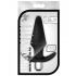 Medium Luxe Discover Vibrating Butt Plug in Black