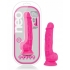 Vibrant 7.5-Inch Dual Density Neon Pink Dildo