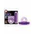 The Player Vibrating Double Strap Cock Ring Purple