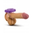 The Player Vibrating Double Strap Cock Ring Purple