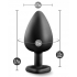 Temptasia Bling Plug: Gem Large Black