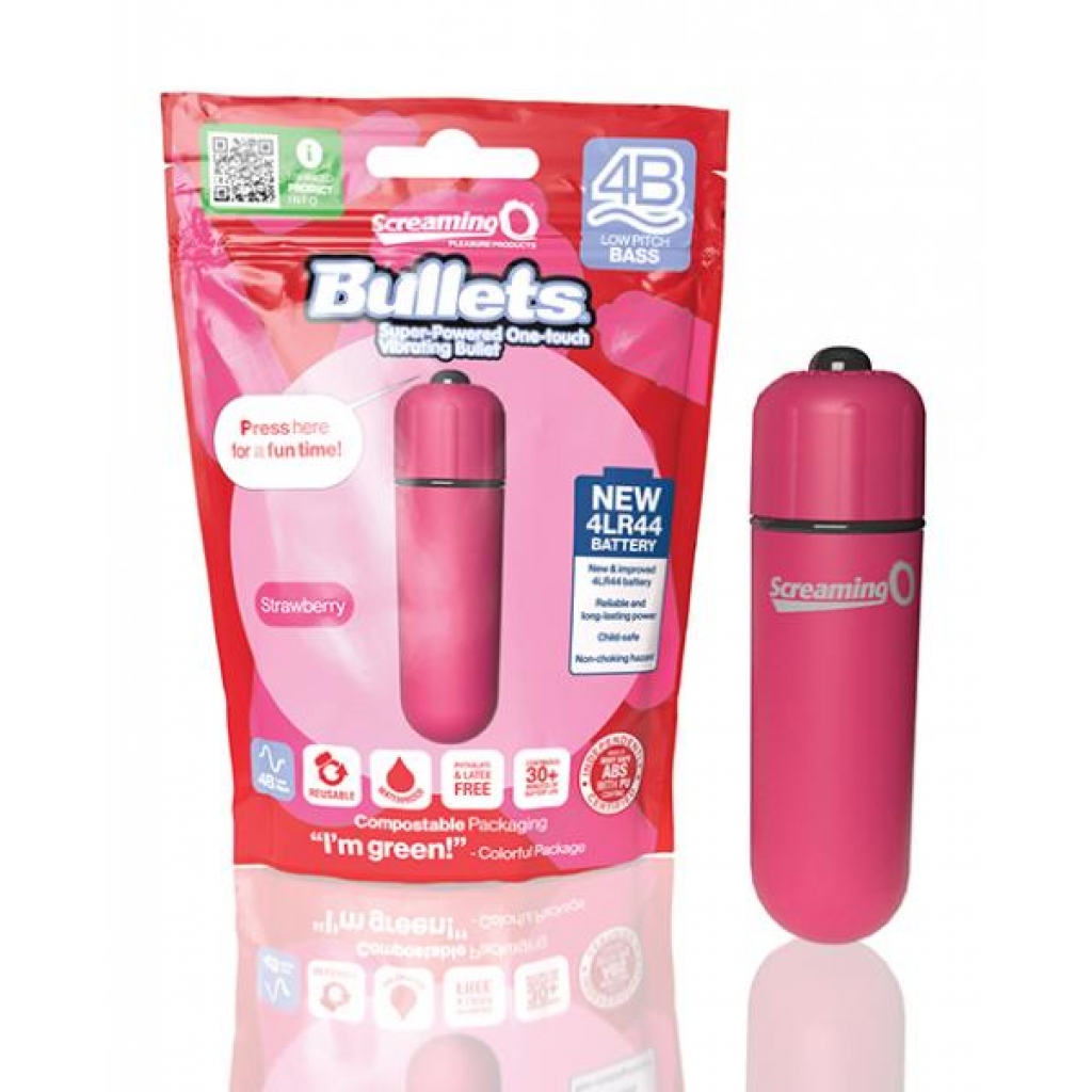 Screaming O 4B Bullet - Strawberry Pink