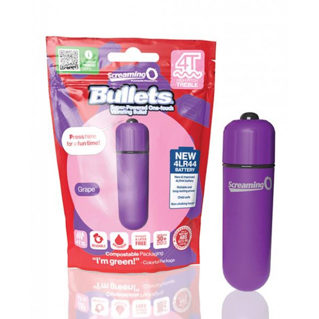 Screaming O 4T Bullet - Grape Purple