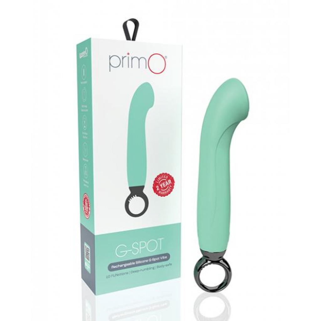 Screaming O Primo G-Spot Vibrator - Kiwi Teal