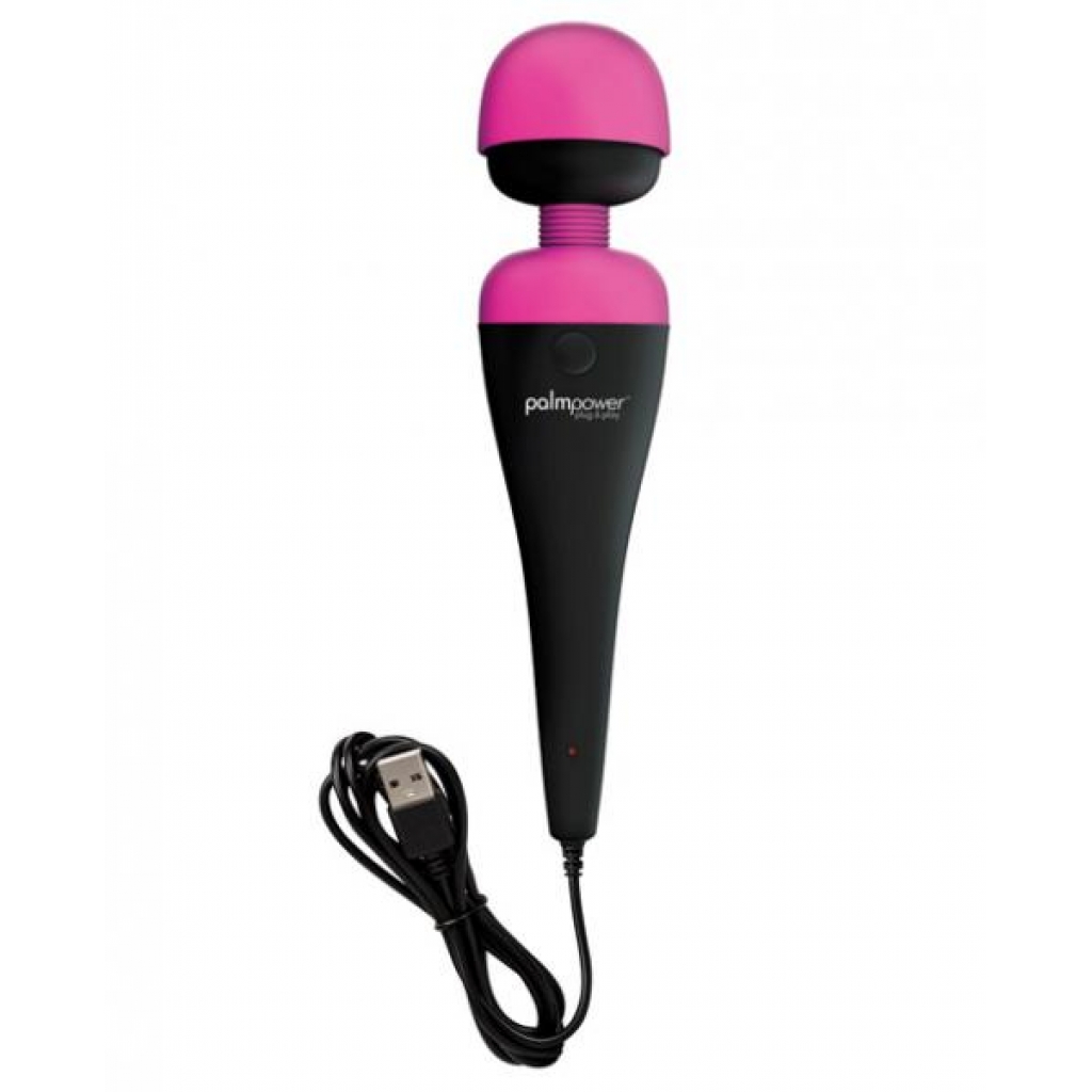 Palm Power Plug & Play Pink Body Massager