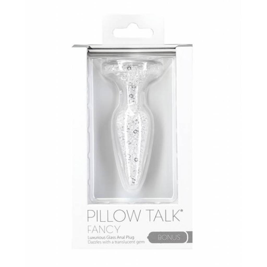 Pillow Talk Fancy - Elegant Glass Anal Toy