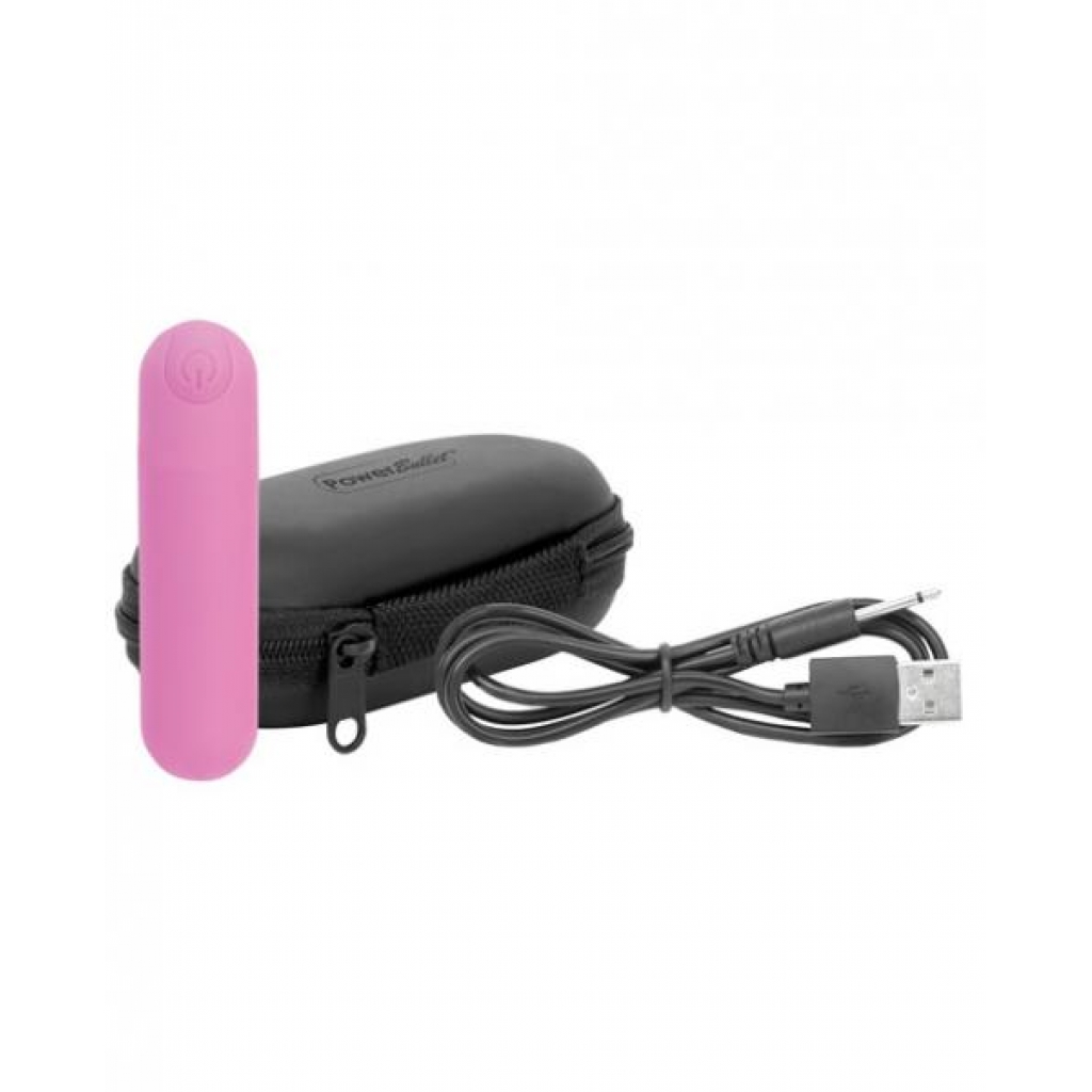 Essential Power Bullet Vibrator - 3 inches Pink