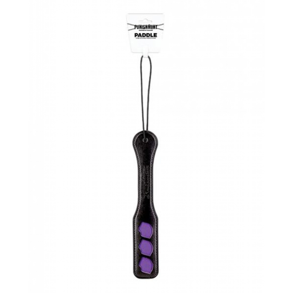 Punishment Lips Paddle - Black