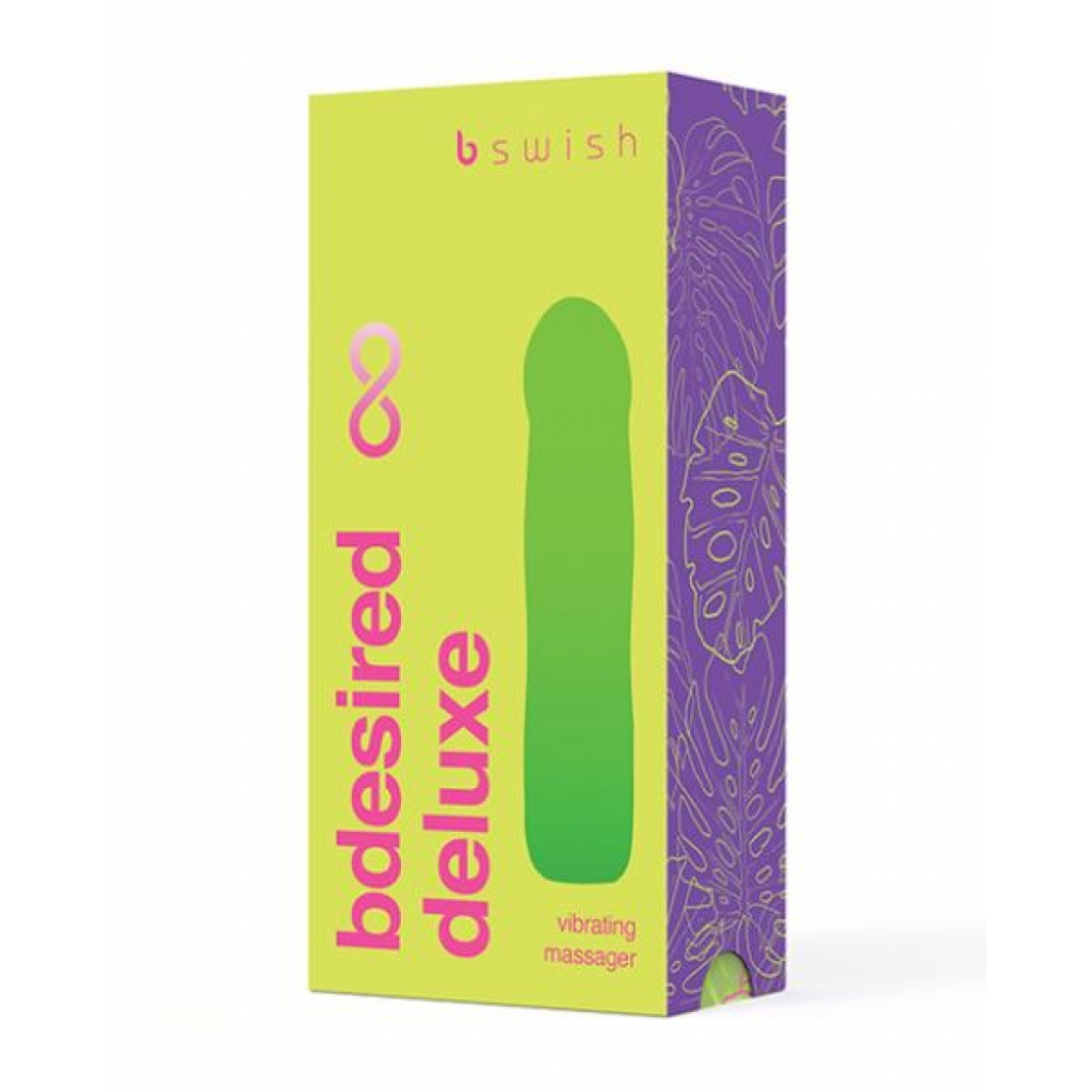 Bdesired Infinite Deluxe Paradise Vibrator - Green